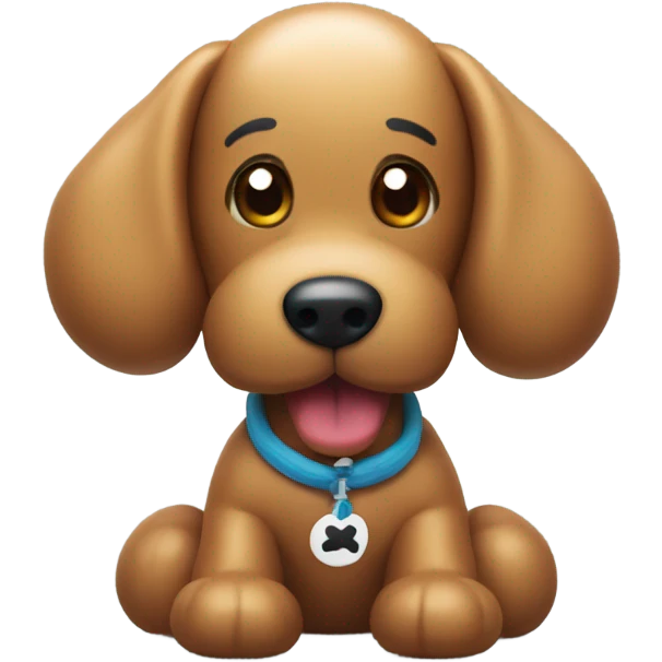 Balloon dog emoji