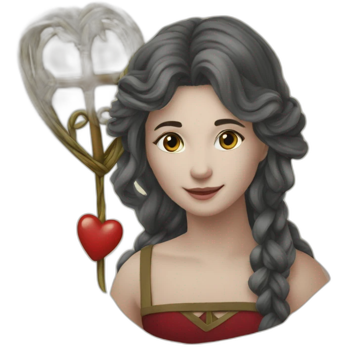 coeur et croix vendéenne emoji