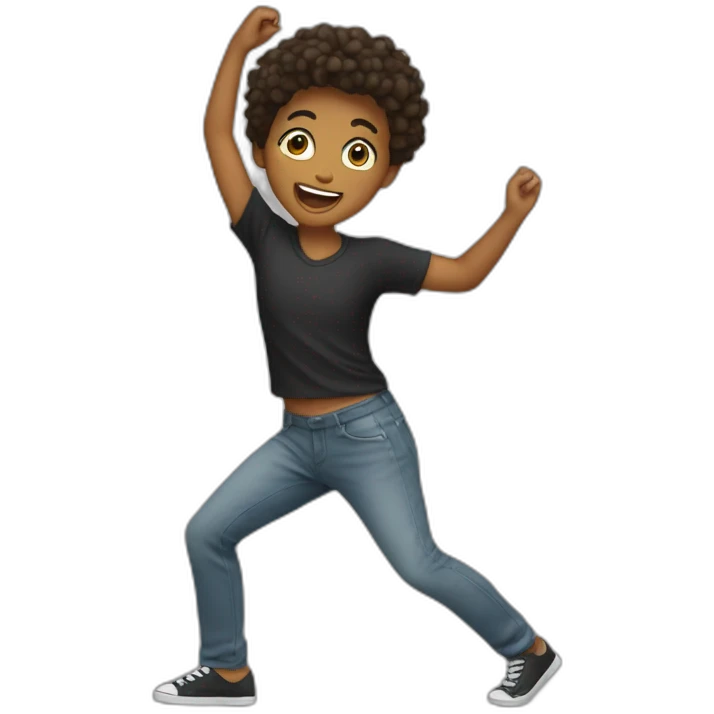 YOUNG PERSON DANCING emoji