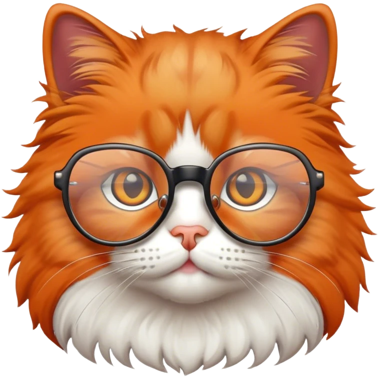 кот в очках emoji
