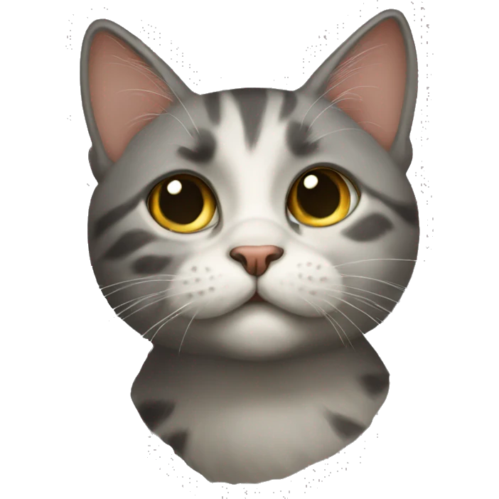 Cartoon cat from 1800 ( very cartoon ) emoji