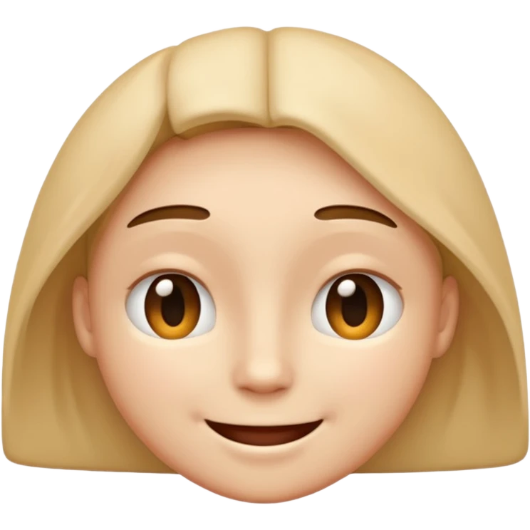 A smiling face with barely open eyes. emoji