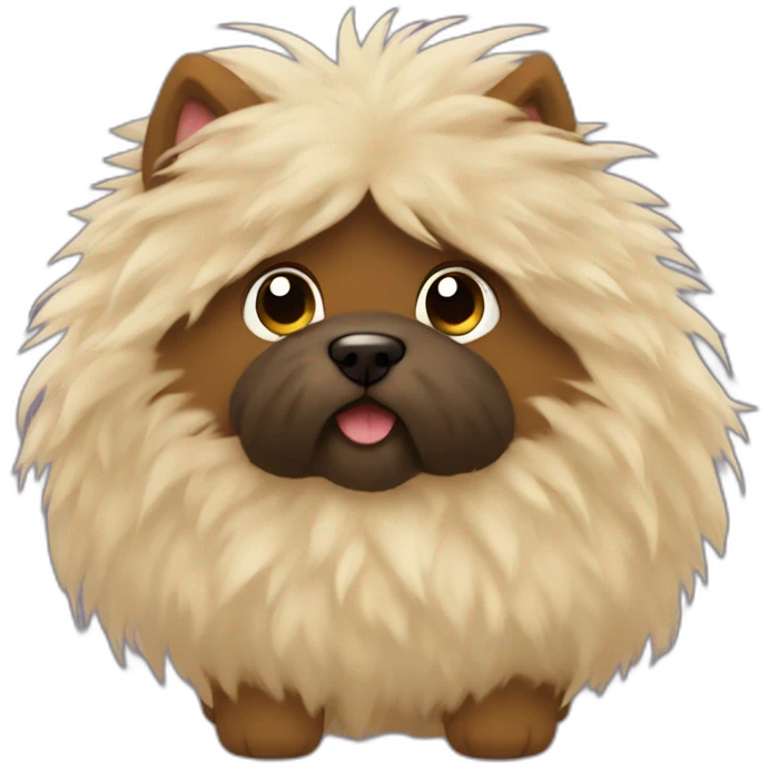 Floofy poo emoji