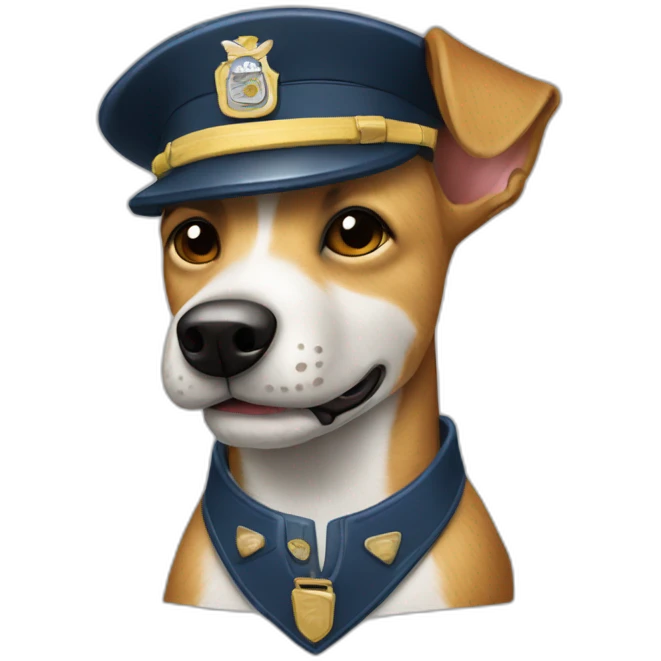 jackrasl terrier dog that works in the state security service emoji