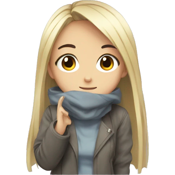Anime girl emoji
