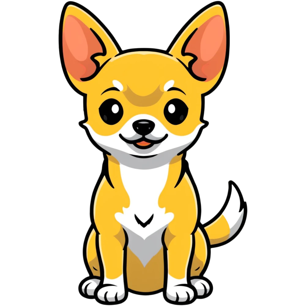A chihuahua dog emoji