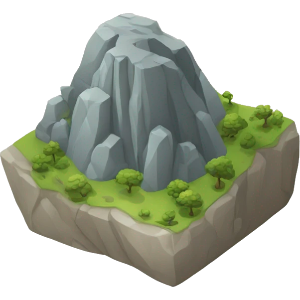 Pedra lascada soltando faísca  emoji