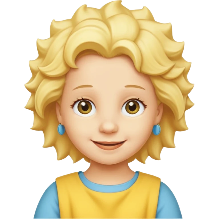 yellow baby, maggie simpson. emoji