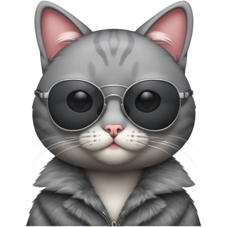 Cat wearing sunglasses emoji