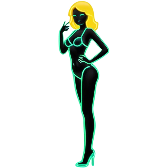 Sexy silhouette neon signemoji
Favorite
 emoji