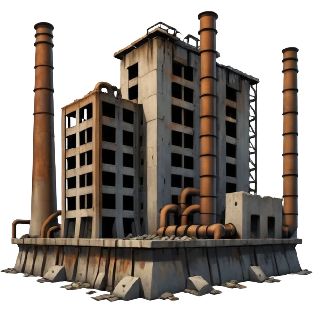 the power plant ruins emoji