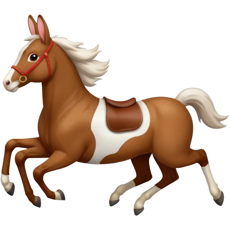 rabbit horse galloping  emoji