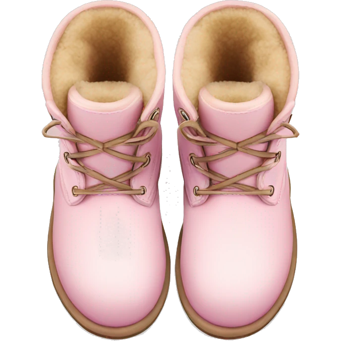 light pink uggs emoji
