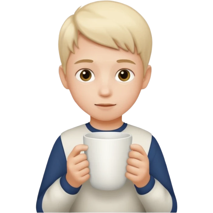 kid Holding Cup emoji
