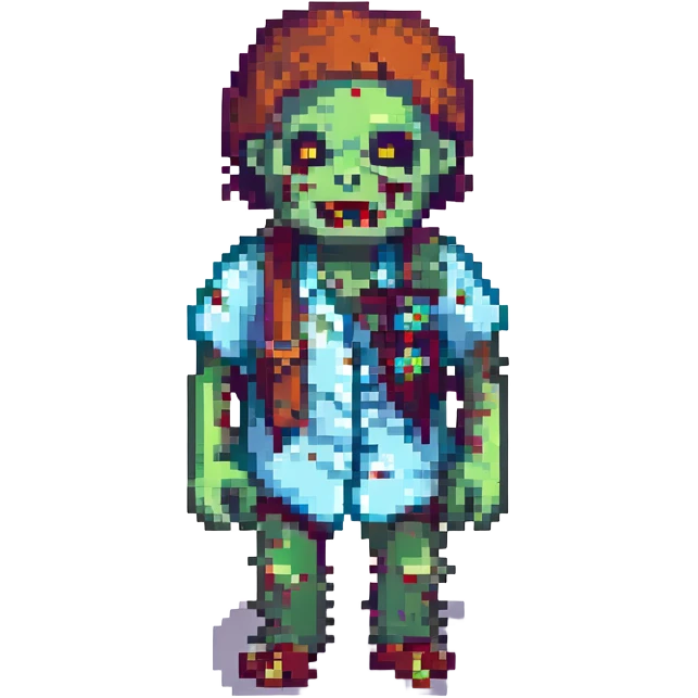  a zombie emoji