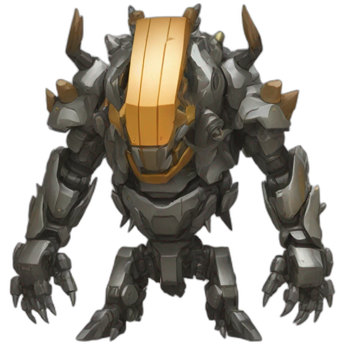 wild boar mecha emoji