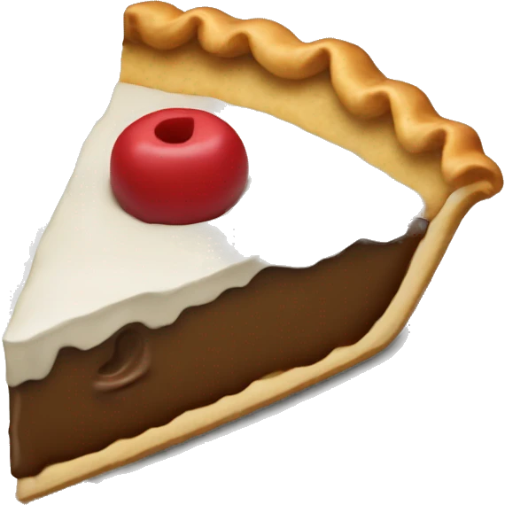 Pie with Brown clot indice emoji