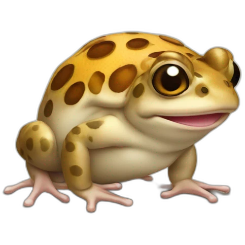 Toad and mouse emoji