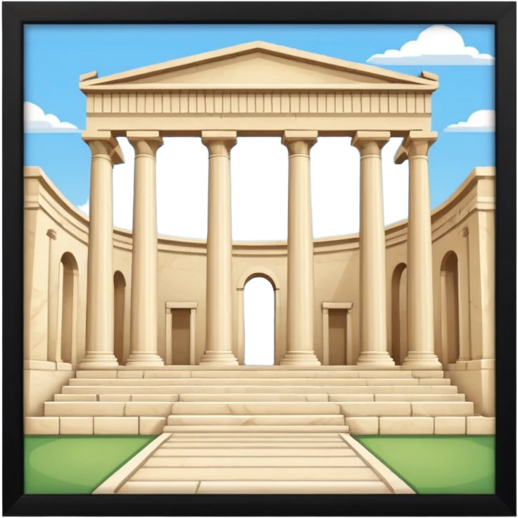 Olympics in Ancient Greece emoji