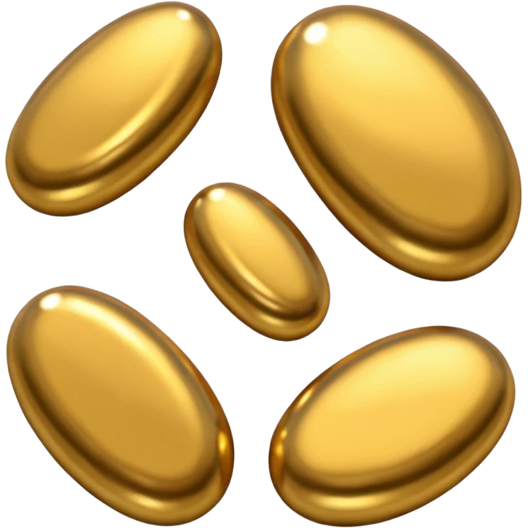 gold like stones emoji