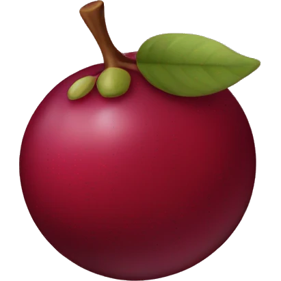 cranberry emoji