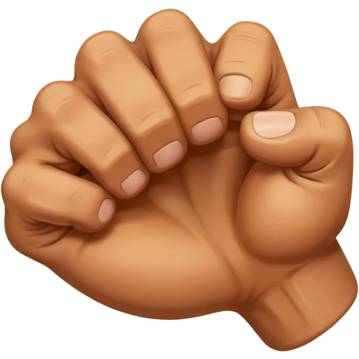 hand in a fist emoji
