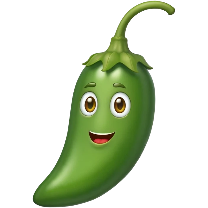 green jalapeno emoji