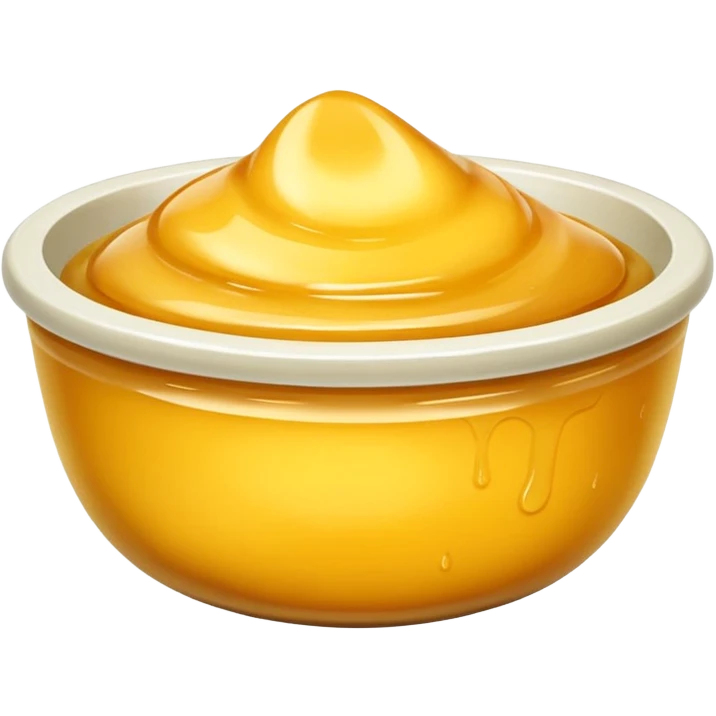 fat grease in small bowl emoji