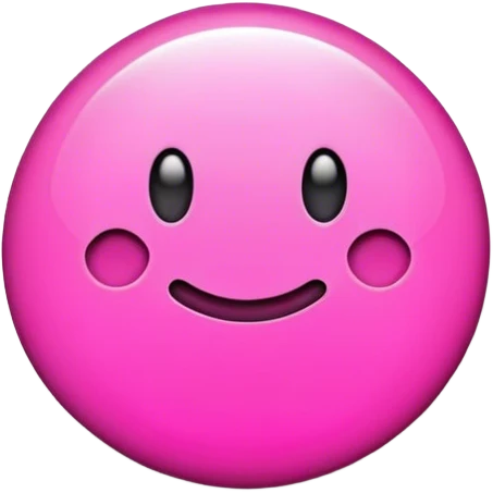 Pink like button  emoji