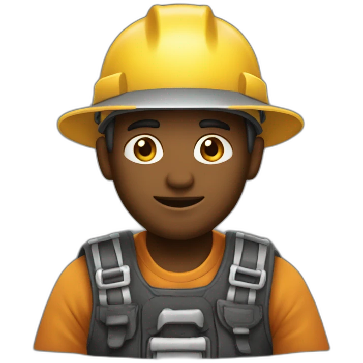 Mineur charbon emoji