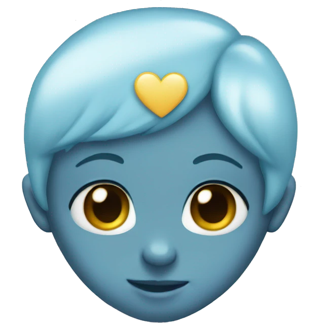 baby blue heart emoji