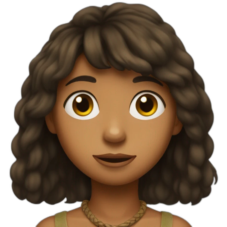 La fille mowgli emoji