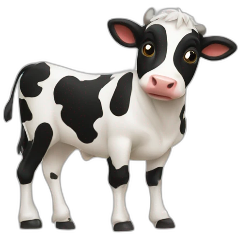 Vache rugby emoji