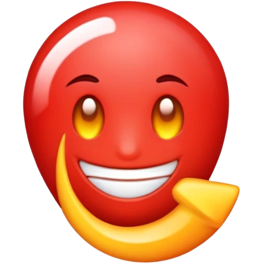 red emoji