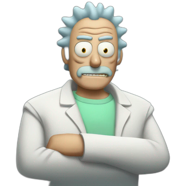 rick from rick and morty emoji