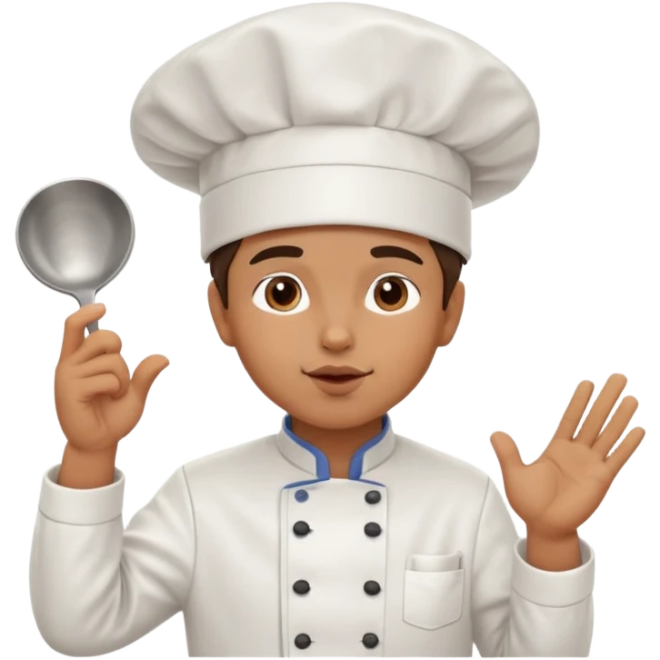 chef blowing a kiss emoji