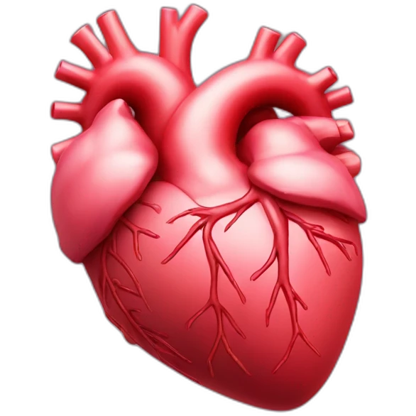 Anatomically correct heart emoji