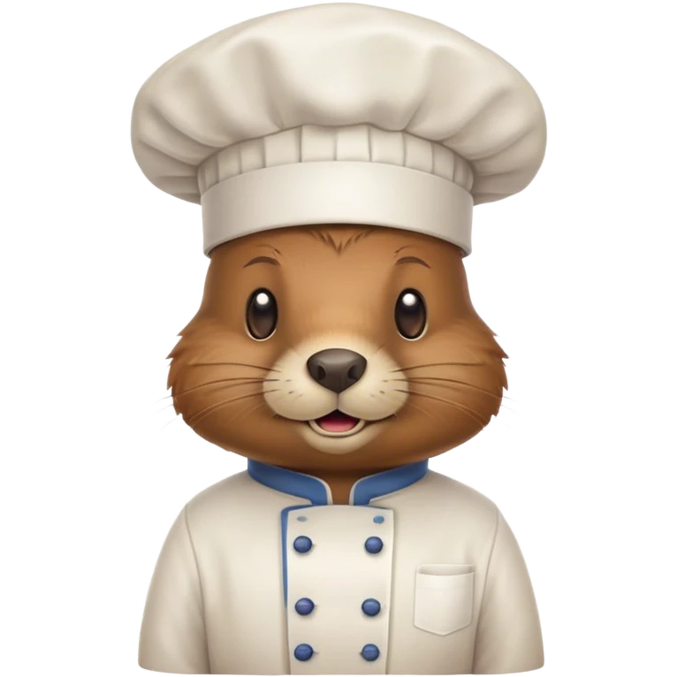 Cooking beaver emoji