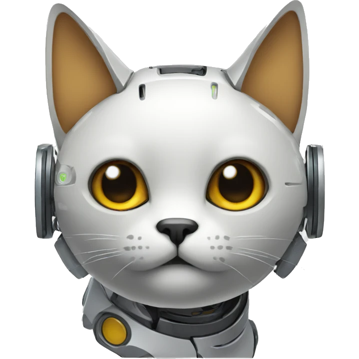 Gato robot emoji