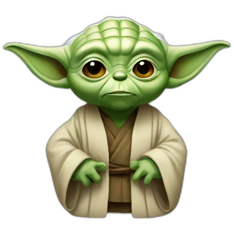 yoda qui fume emoji
