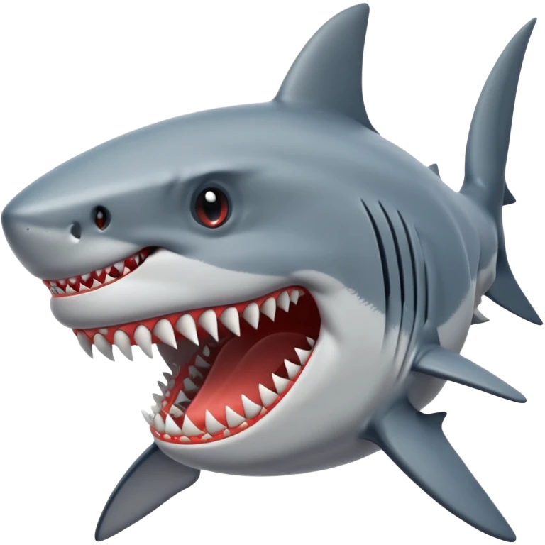 make the shark super emoji
