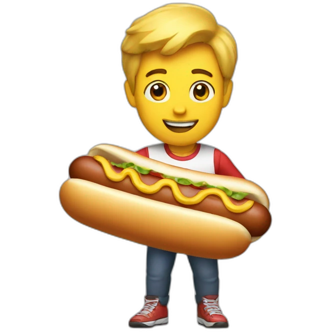 hot dog champ emoji
