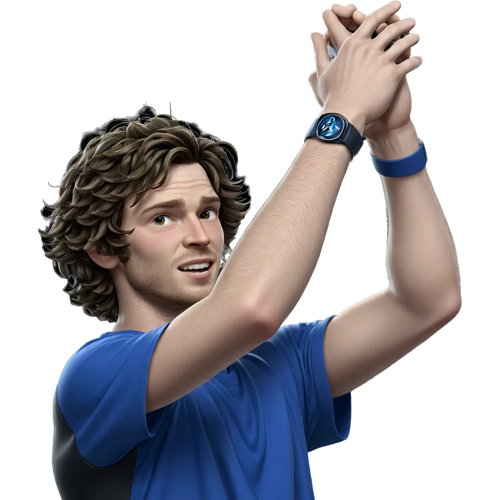 realistic portrait of young man emoji