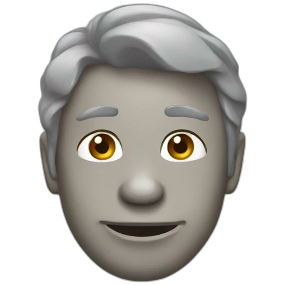 Crocs grey emoji