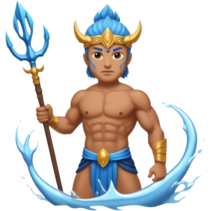 God of water give me more than half body  emoji