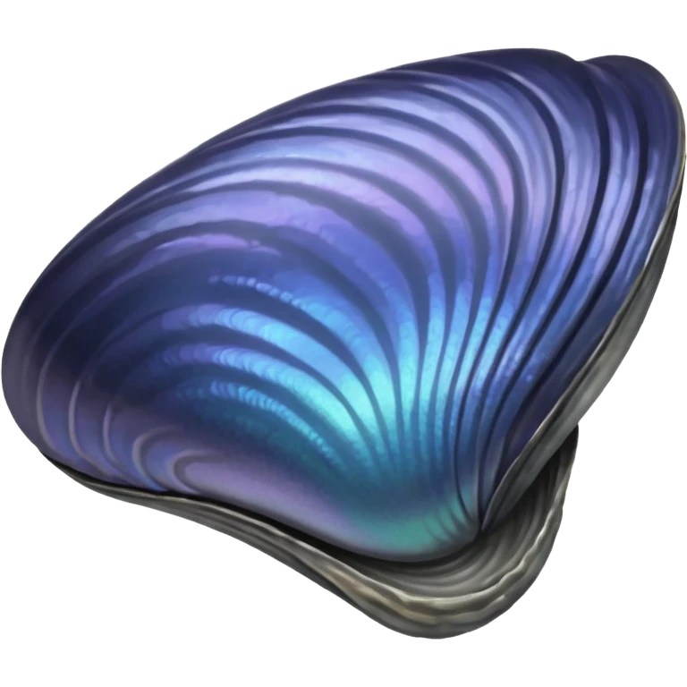 mussel, shell emoji