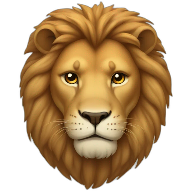 fat-lion emoji