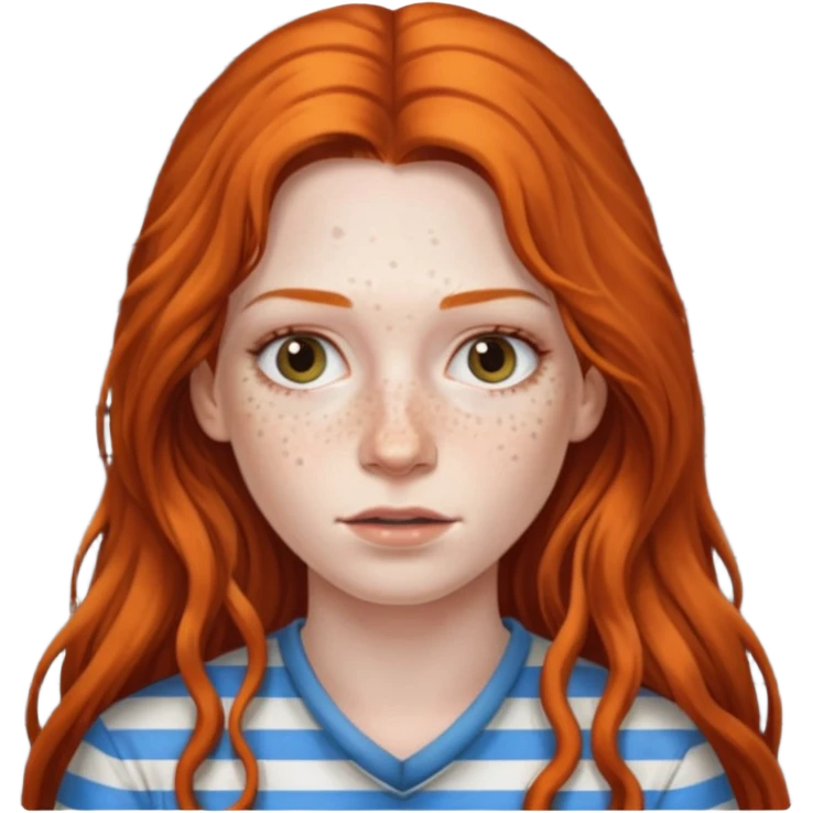 prisoner long haired woman mug shot emoji