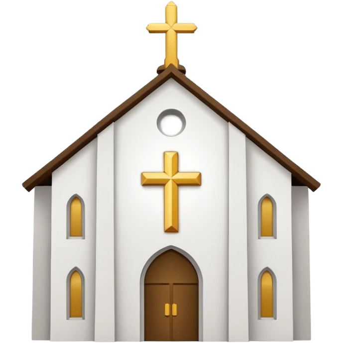 generar emoji de la oblea blanca de la iglesia que es redonda con un cruz en medio  emoji