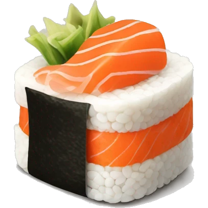 sushi in barcelona spain emoji